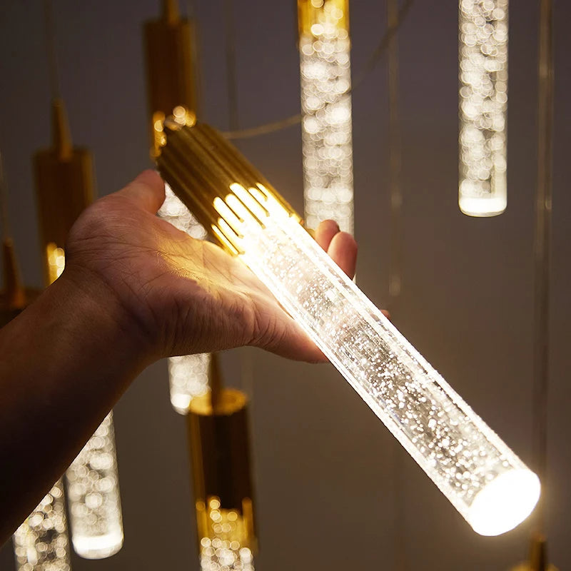 Skanto | Glass Pendellampe i sylinderform - Lustreau
