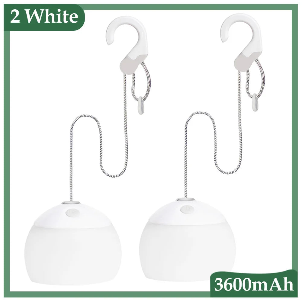 Skanto | Retro LED Campinglampe - Oppladbar USB Lys