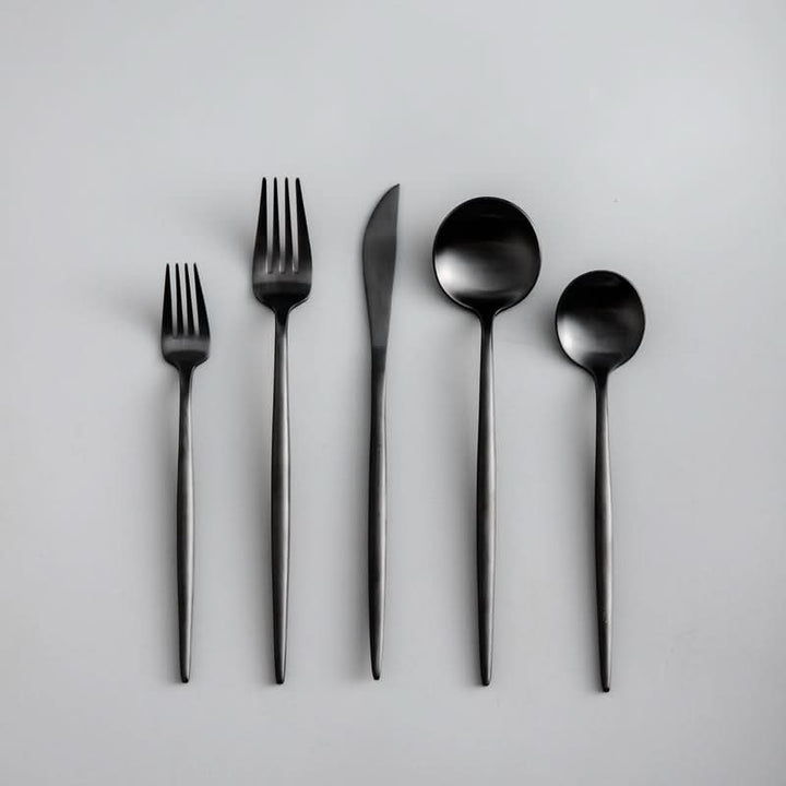 Skanto | Minimalist Bestikksett i Rustfritt Stål