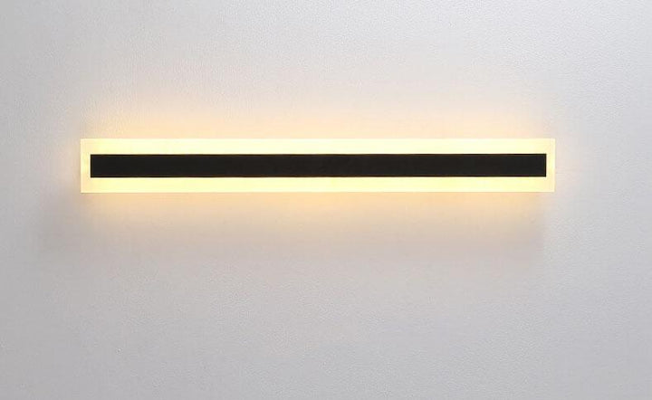 Skanto | Minimalistisk Utvidet Stangformet 1-Lys LED Akryll Utendørs Vanntett Vegglampe