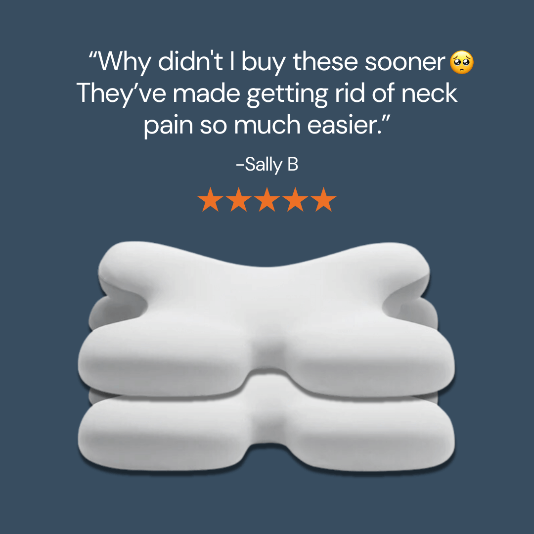 Skanto | Ergonomisk Cervical Pillow | Memory Foam, Nakkestøtte & Ideell for Rolig Søvn