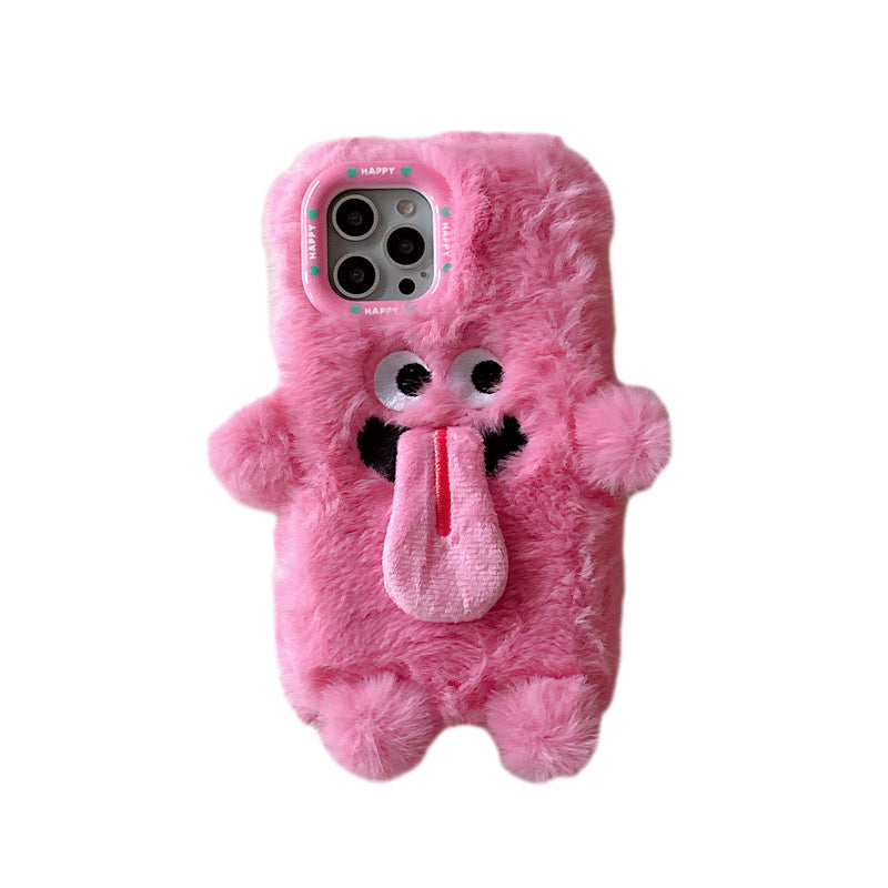 Skanto | Morsom tungsten ut plush telefonholder for iPhone