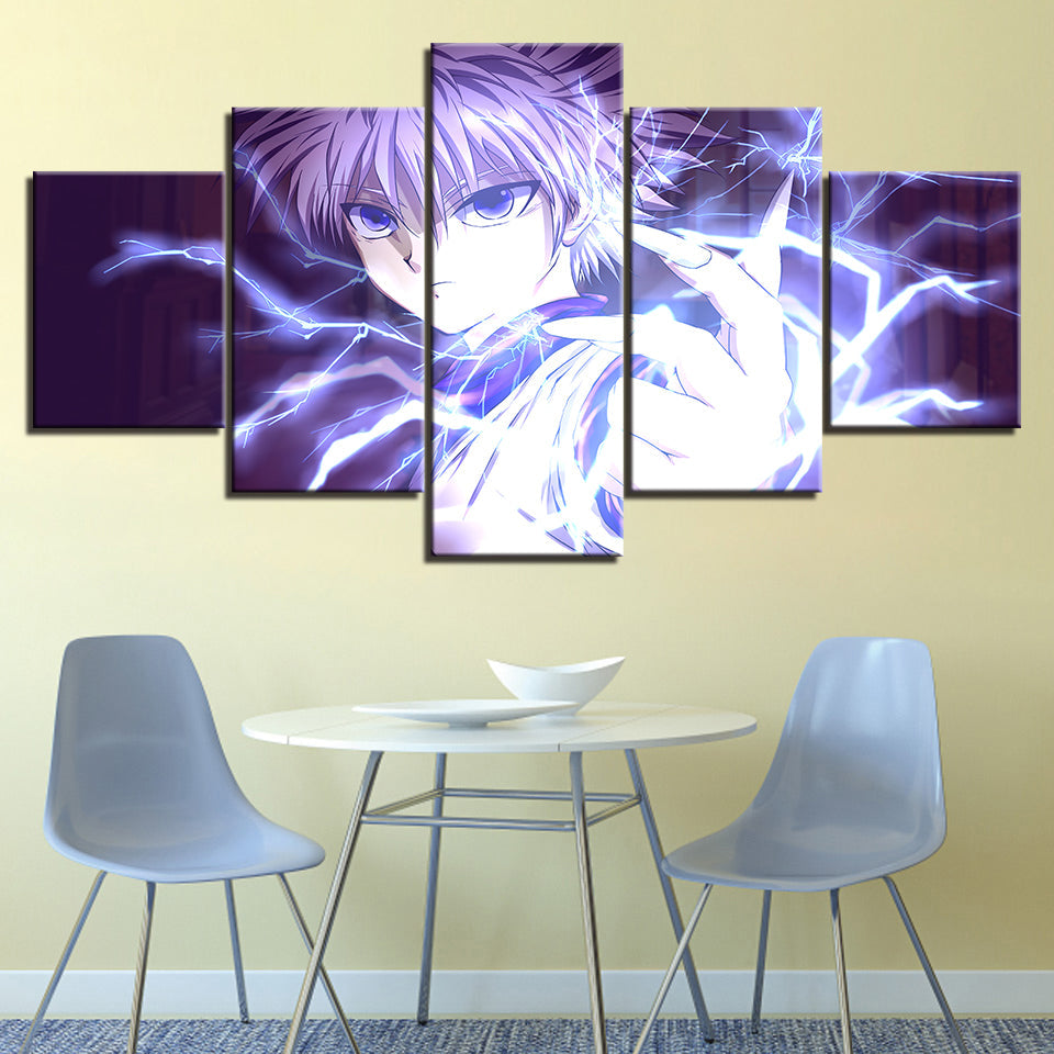 Anime Belysning Gutt - Lerret Veggkunst Maleri | Skanto