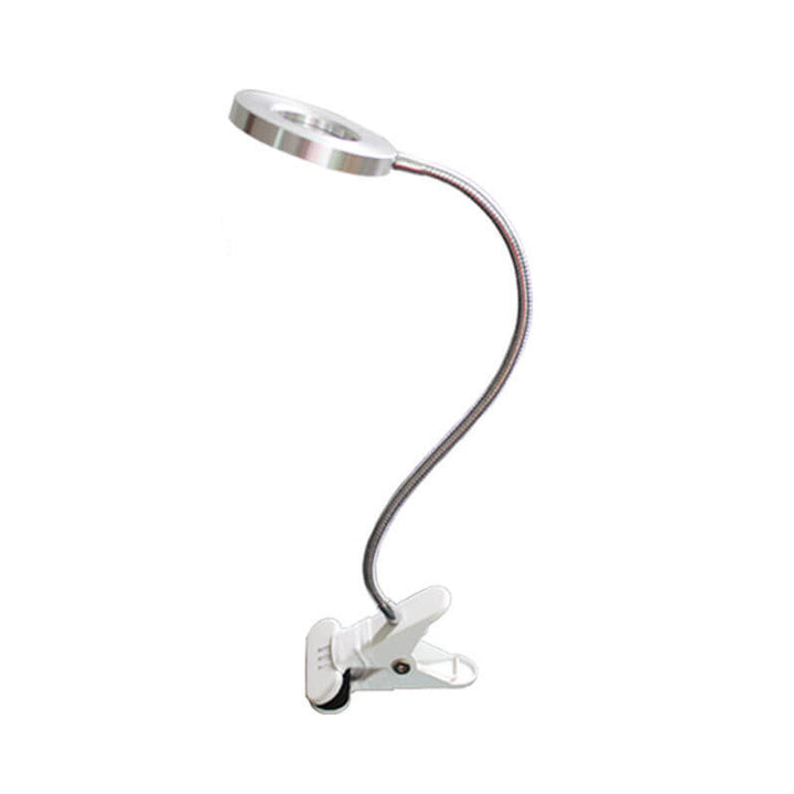 Skanto | Kreativ enkel USB bukseknapp LED lese klipp skrivebord lampe