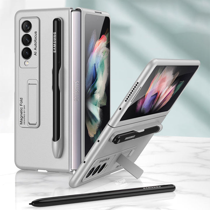 Skanto | Fashion Stativdeksel med Blyantlomme for Samsung Galaxy Z Fold 3