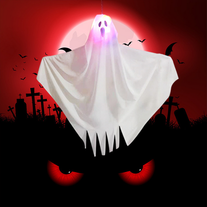 Skanto | Halloween Dekorasjon LED Lys Hengende Spøkelse