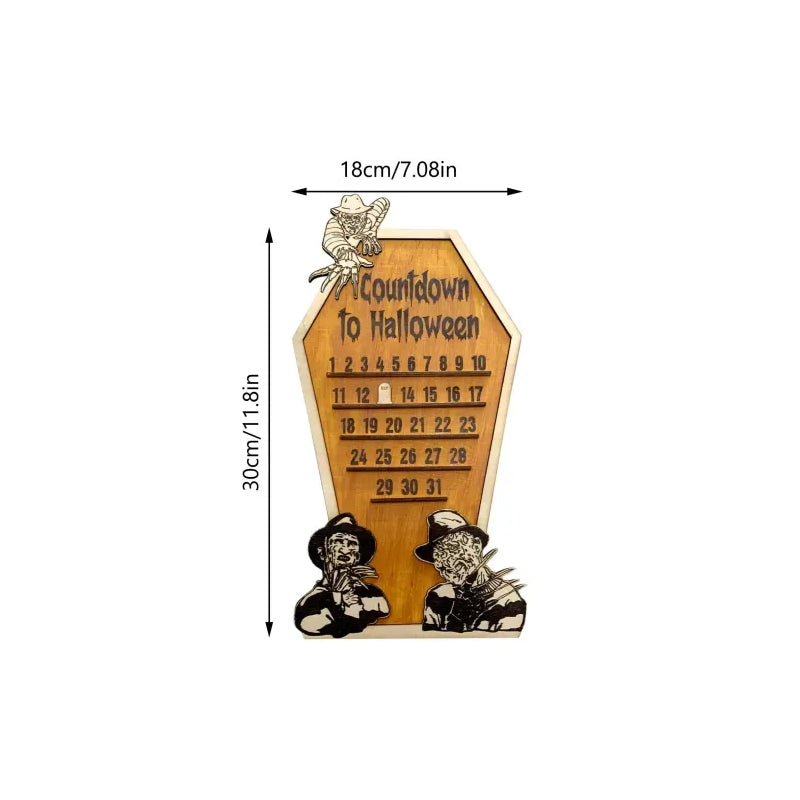 Tredoble Adventskalender Nedtelling til Halloween/Juleferien | Skanto