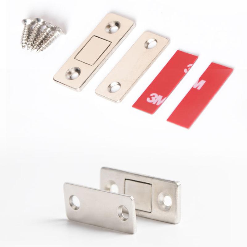 Magnetisk Dørstopper uten Hull (5 stk) | Skanto