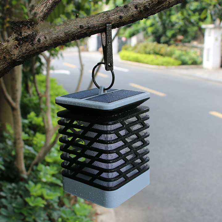 Skanto | Solcelledrevet LED hage lampe med ribbet design – Dekorativ utendørs belysning for hage