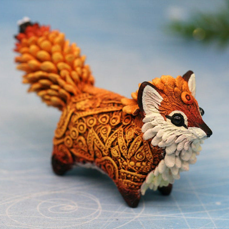 Fox Totem Statue | Skanto