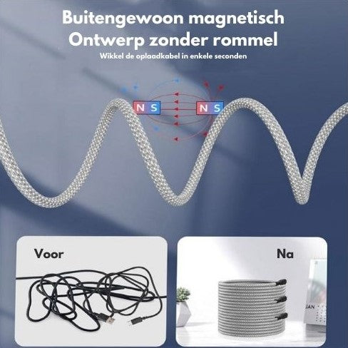 SnapConnect Kabel – Fleksibel Magnetisk Lade Kabel Skanto