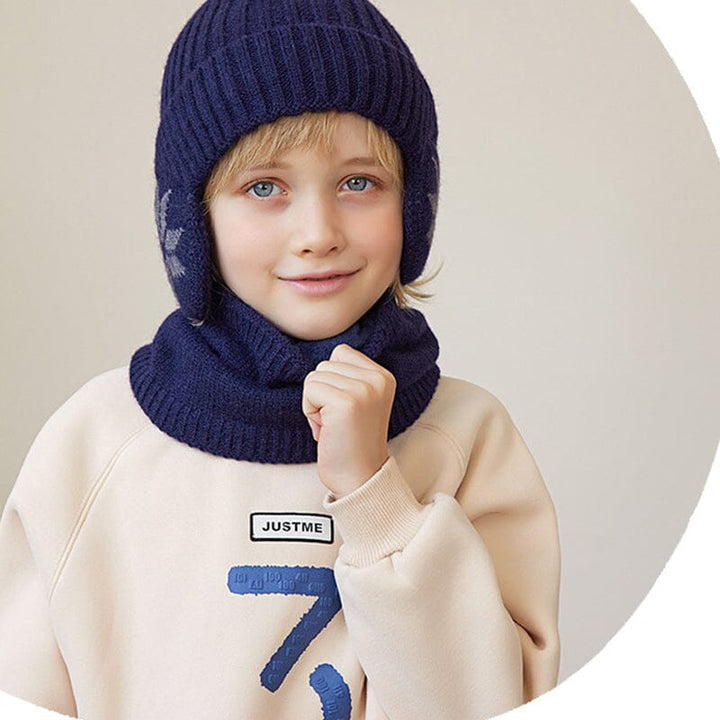 Skanto | Vinter Beanie Hatt Skjerf Sett Varme Strikket Hatt
