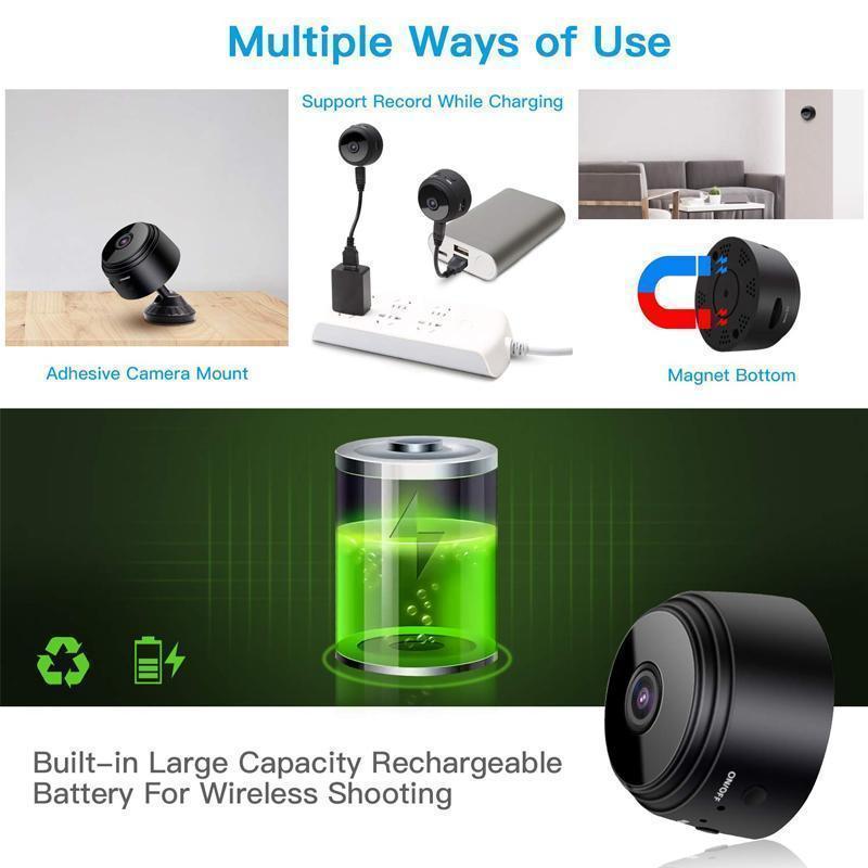 Skanto | 1080p Magnetisk WiFi Mini Kamera-RV Trailere Bakoverkamera