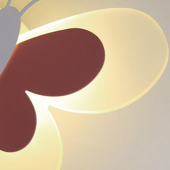 Skanto | LuminoArt – Vegglampe LED kreativ formet som en sommerfugl med 1 lys i akryl