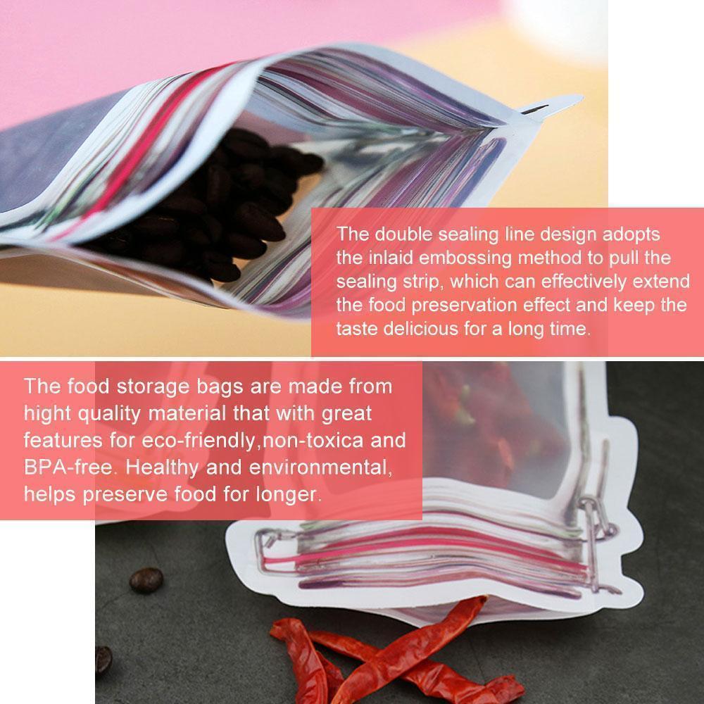 Skanto | Jar Zipper Bags, sett med 5