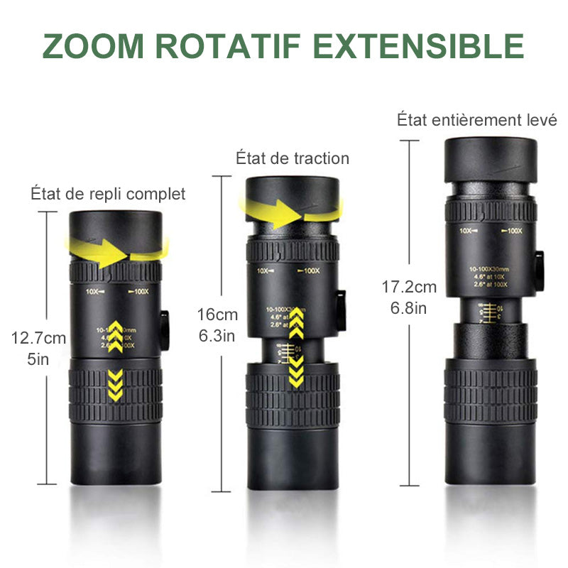 Super Zoom Monokular Teleskop 4k | Skanto