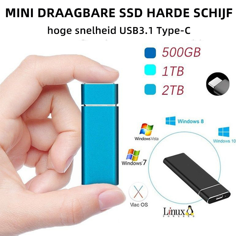 Skanto | Ultra-rask ekstern bærbar harddisk
