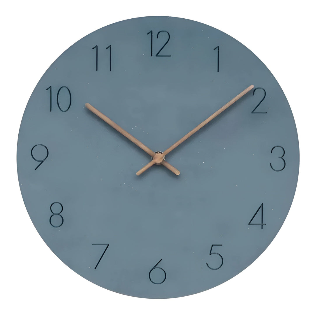 Veggklokke i tre – minimalistisk design for moderne livsstil