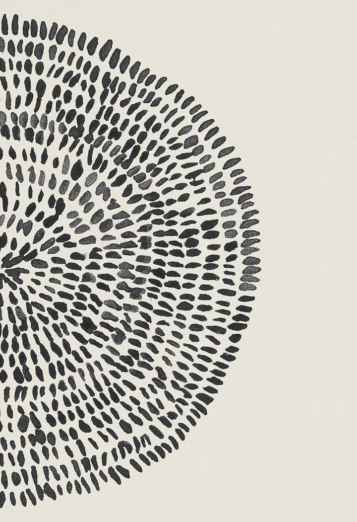 Abstrakte Radiale Dots Veggkunst Fine Art Lerretsutskrifter Minimalistiske Bilder For Moderne Stue Spisestue Soverom Kunst For Samtids Hjem Dekor | Skanto