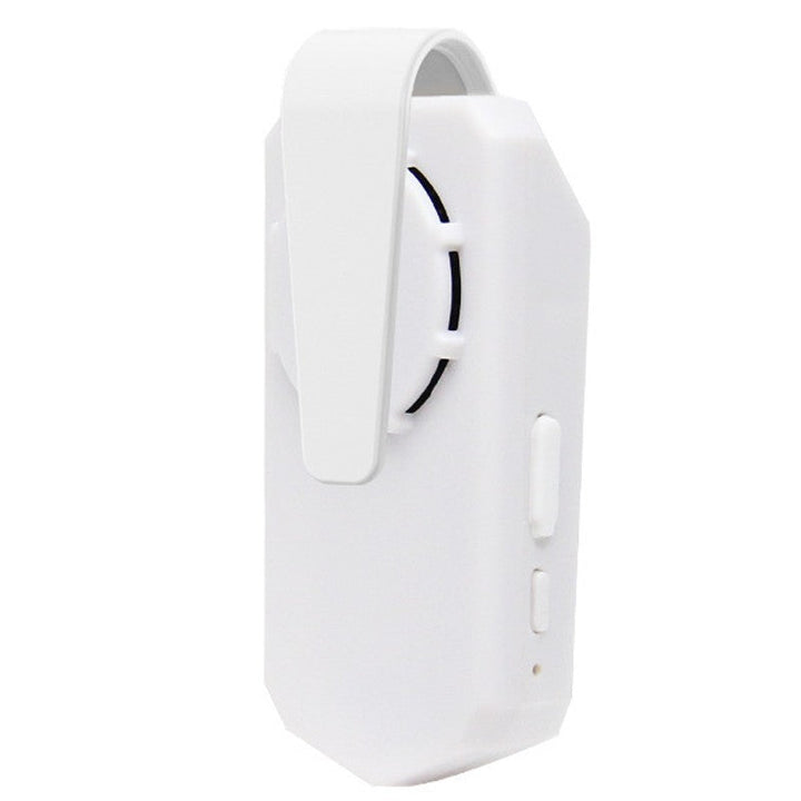 Clip-on oppladbar ansiktsmaske mini vifte, for sykling, løping, utendørs sport | Skanto