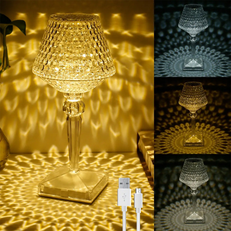 Crystal bordlampe | Skanto