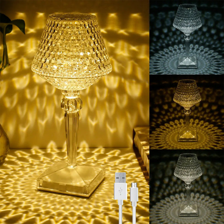 Crystal bordlampe | Skanto