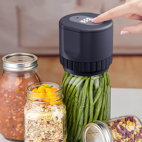 Electric Vacuum Sealer for Mason Jars | Skanto
