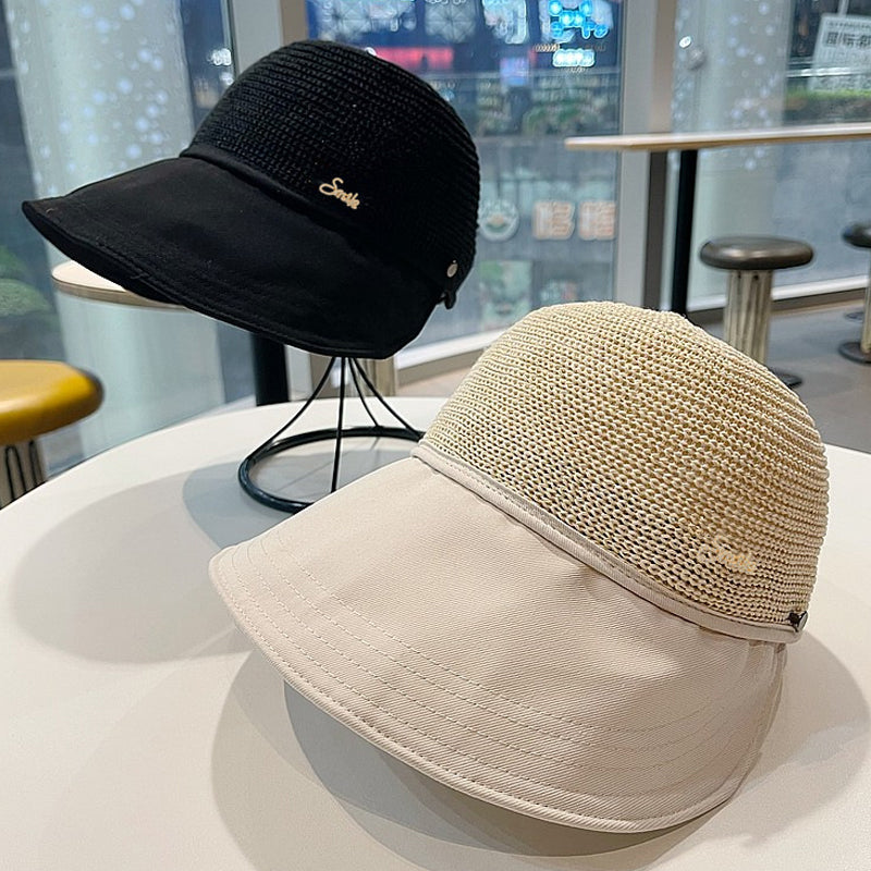 Skanto | Kvinne Solhatt med Bred Skjerm