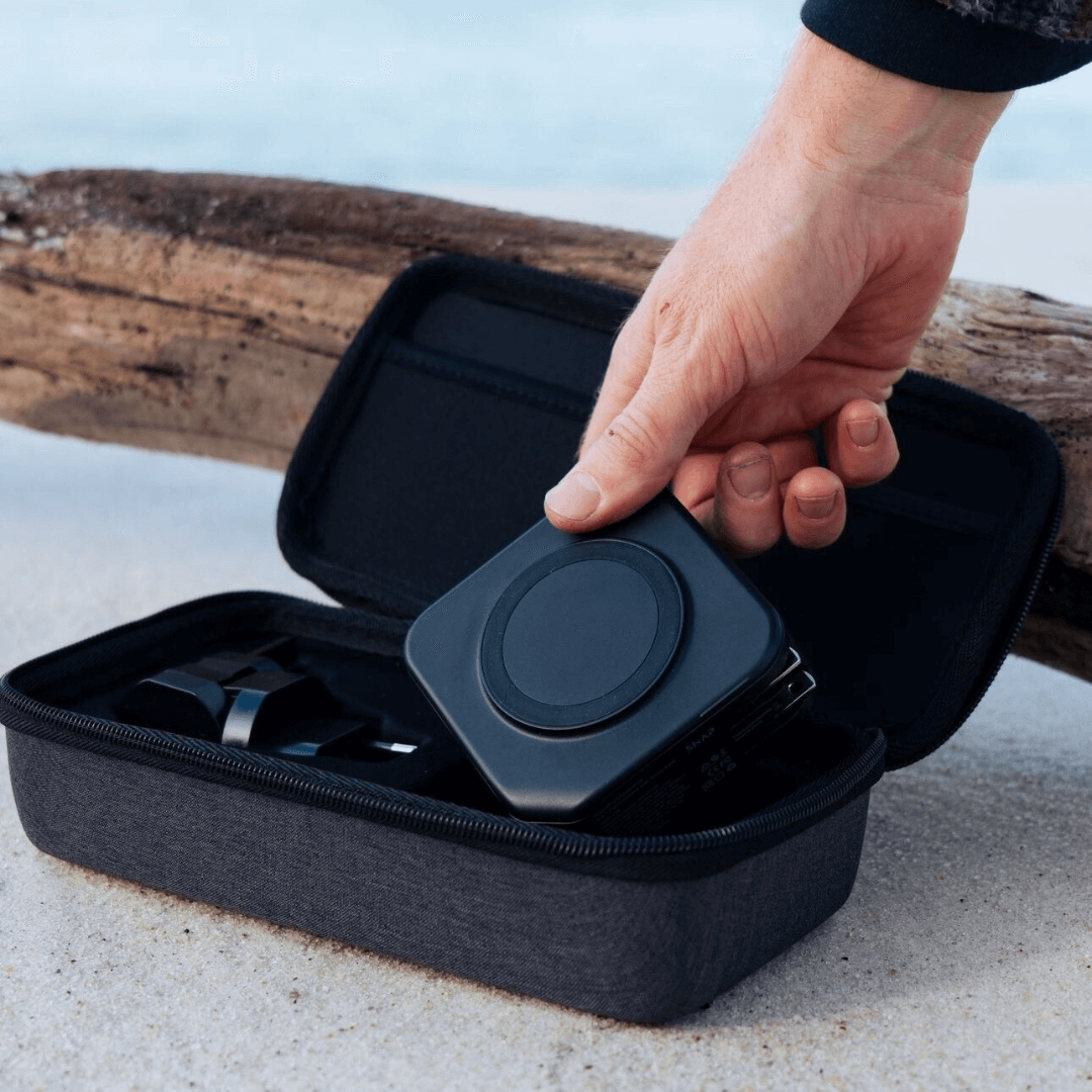PowerGo Pro – Trådløs Hurtiglading Power Bank | Skanto