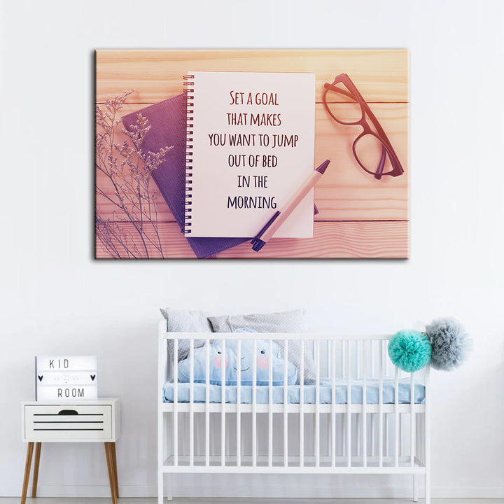 Inspirerende kunst - lerret veggkunst maleri