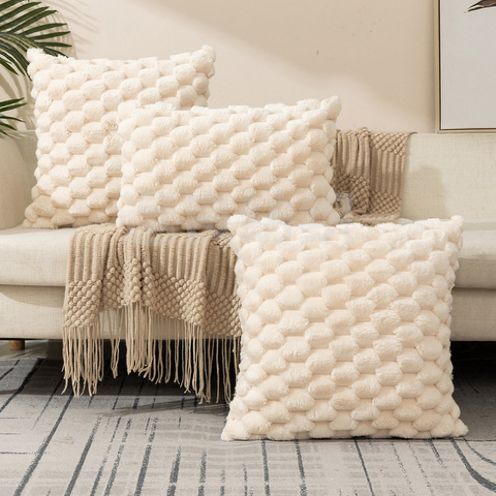 VelvetSoft Putetrekk – Ultra-mykt Plysjtrekk for Sofa eller Seng | Skanto