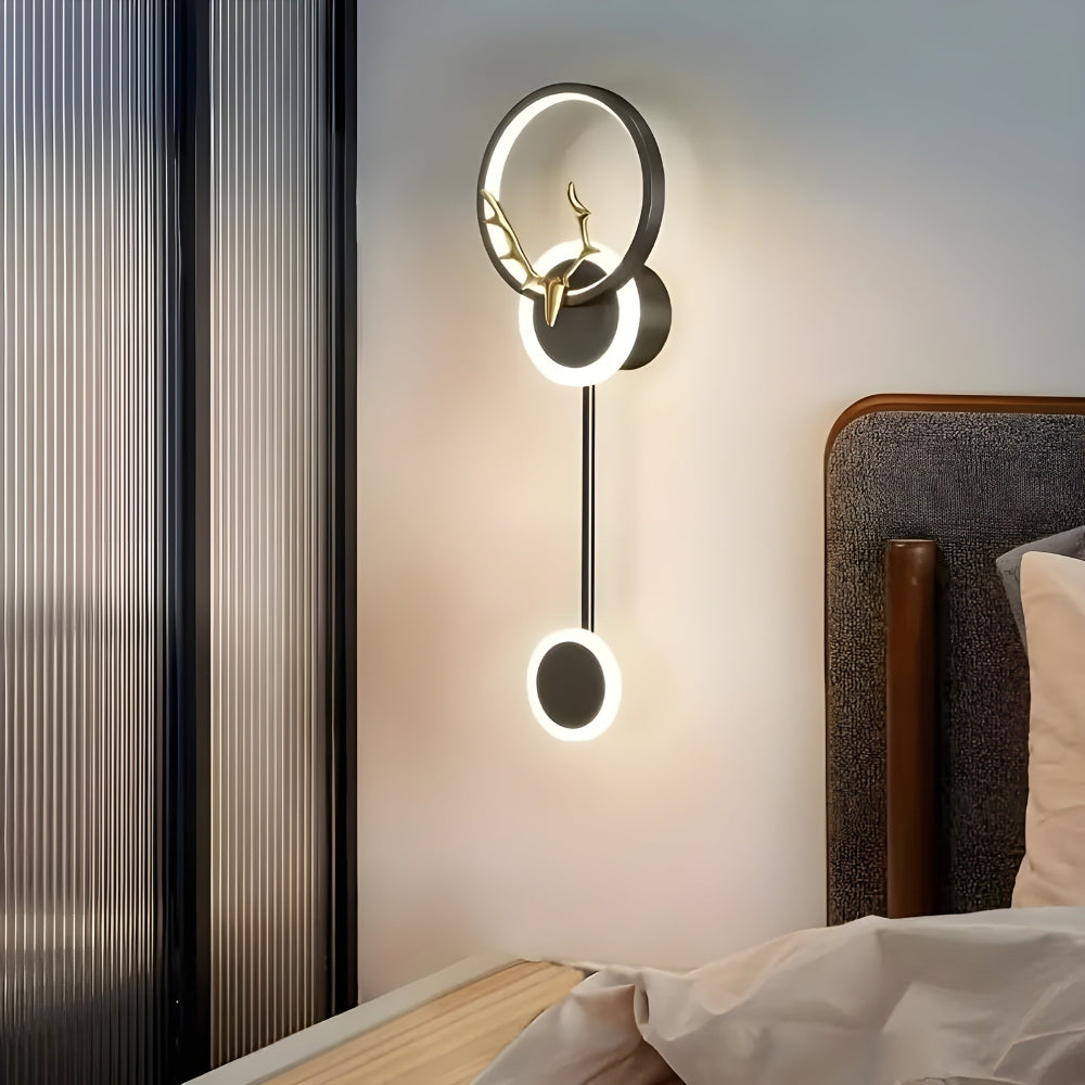 Elegant dobbelveggslys for minimalistisk og atmosfærisk belysning hjemme Skanto