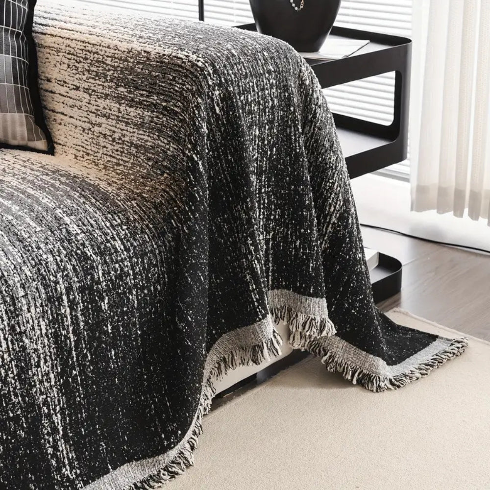 Skanto | Nøytral Tone Chenille Sofa Deksel