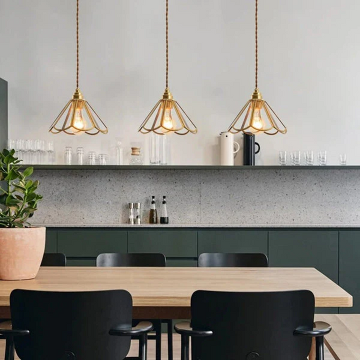 Skanto | Design Pendellampe Farget Glass