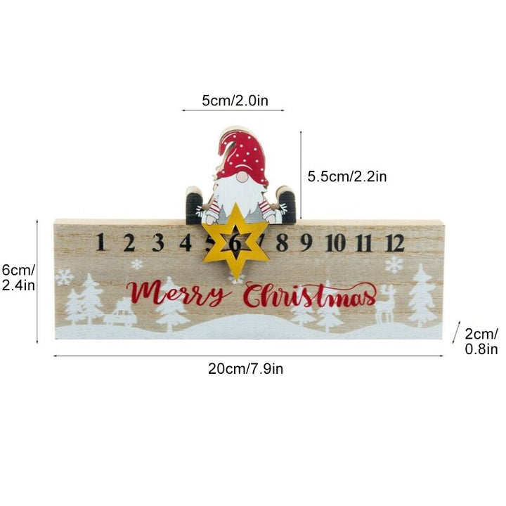 God jul Tre Mobil Santa Claus Kalender Ornament | Skanto
