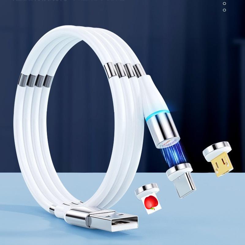 Skanto | 3 I 1 Magnetisk Ladeledning