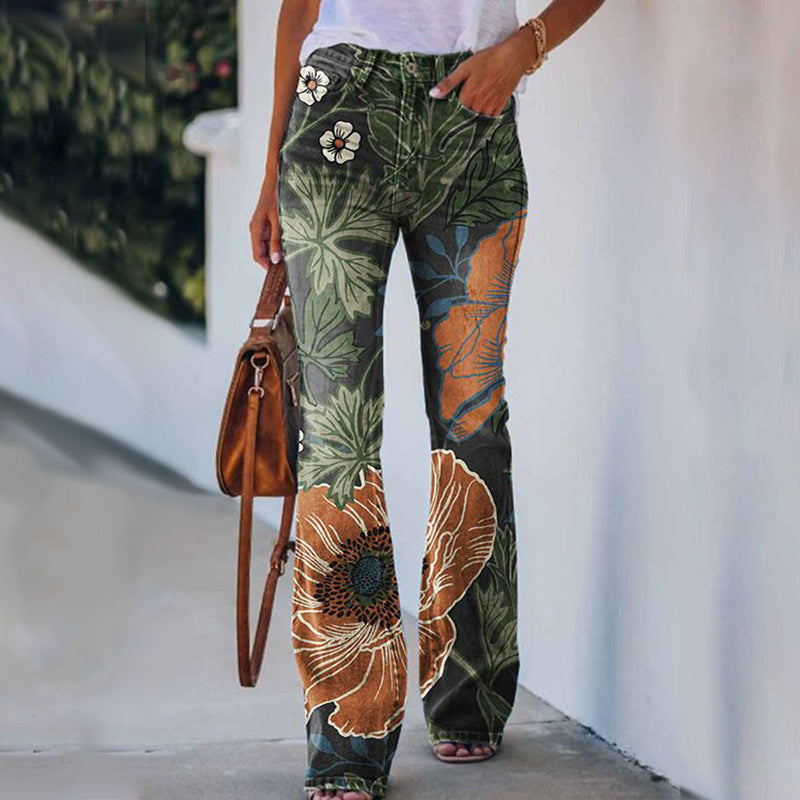 Skanto | 4-knapp Flare Jeans