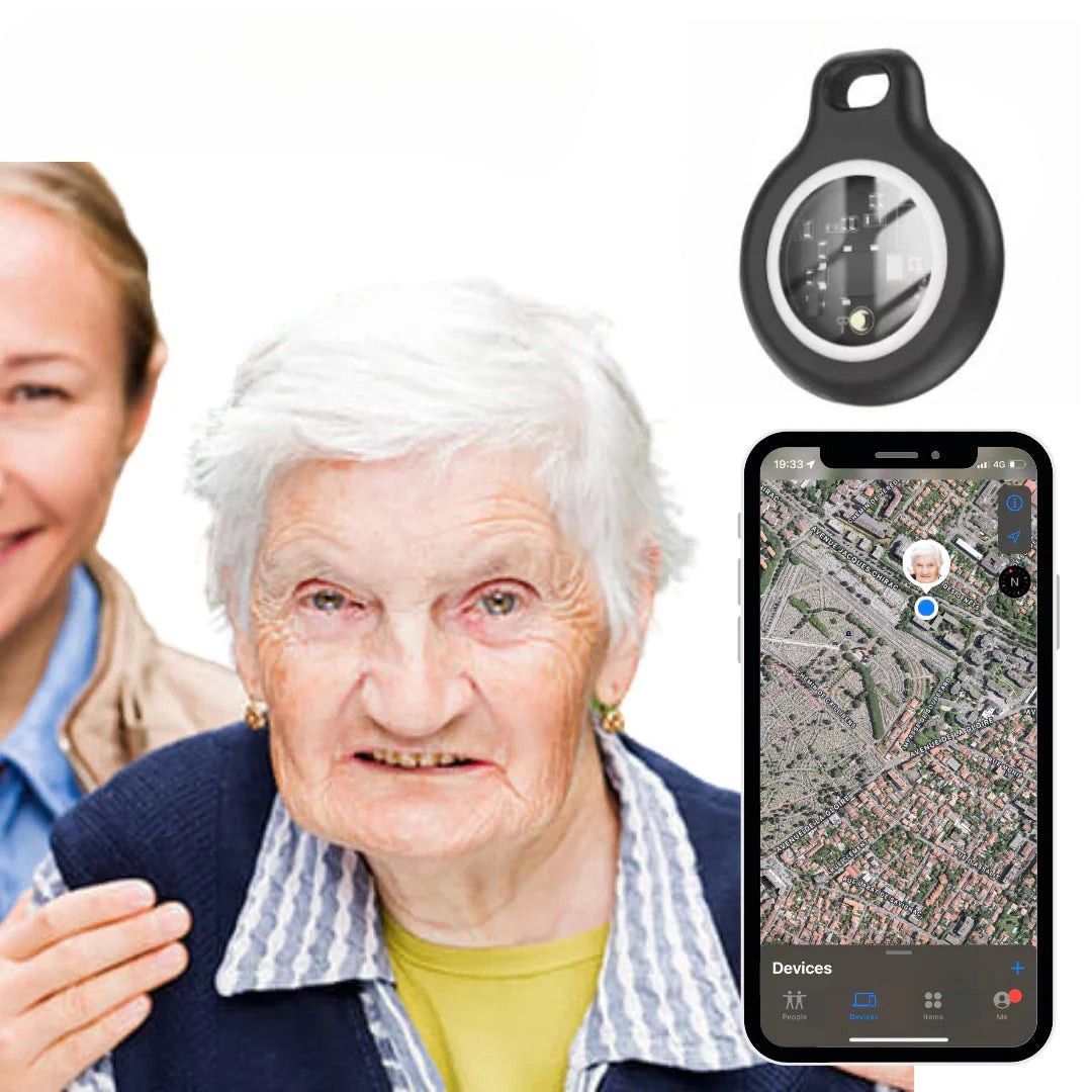 Skanto | GPS Tracker for Seniors | Sanntidsovervåkning, Vanntett & Ingen Abonnementsavgifter for Ro i Sinne