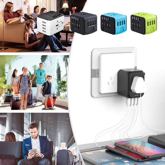 Skanto | Alt-i-ett Universal Reiseadapter