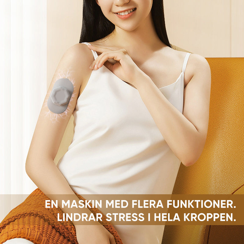 Skanto | Relaxify Bærbar Håndmassasjer | Trådløs & Kompakt | Dyp Massasje på Farten