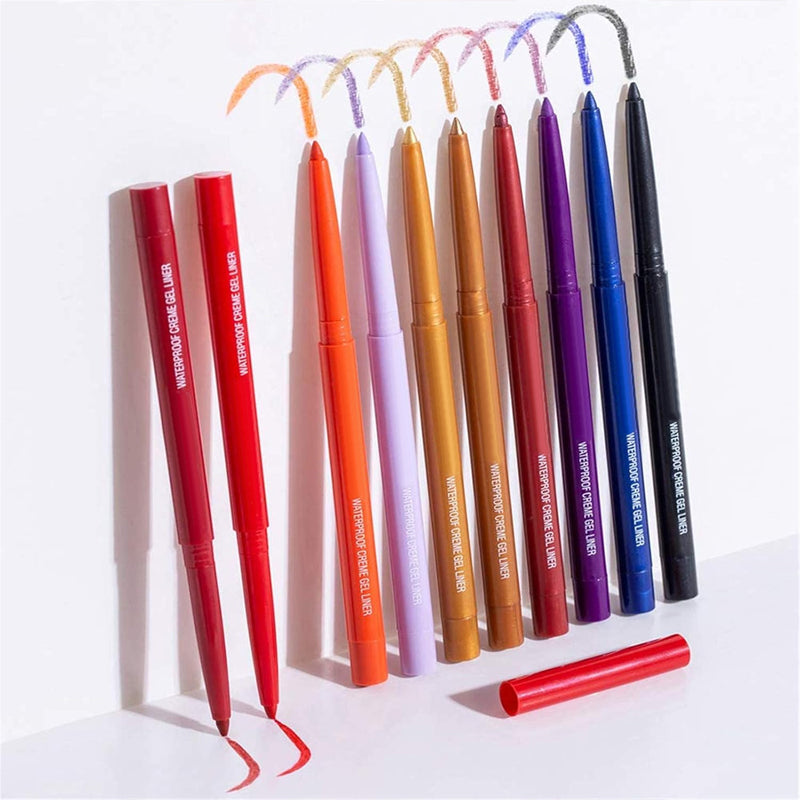 20 PCS Fargerik Eyeliner Penn Sett | Skanto