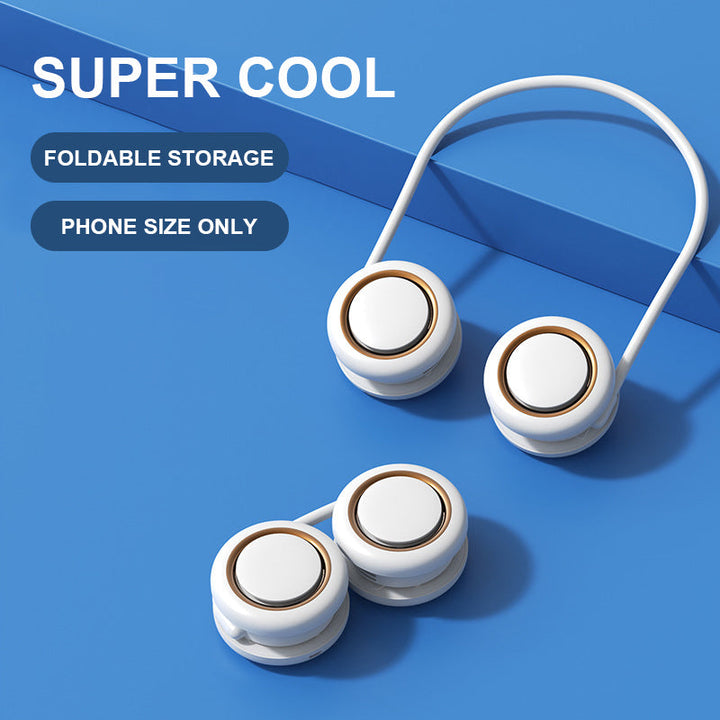 Sammenleggbart USB Mini Bærbar Nakkeventilator | Skanto