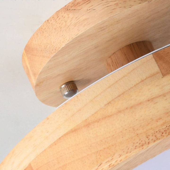 Skanto LED Rund Taklampe | Nordisk Design | Semi-Flush Montering | Økonomisk Innendørs Belysning