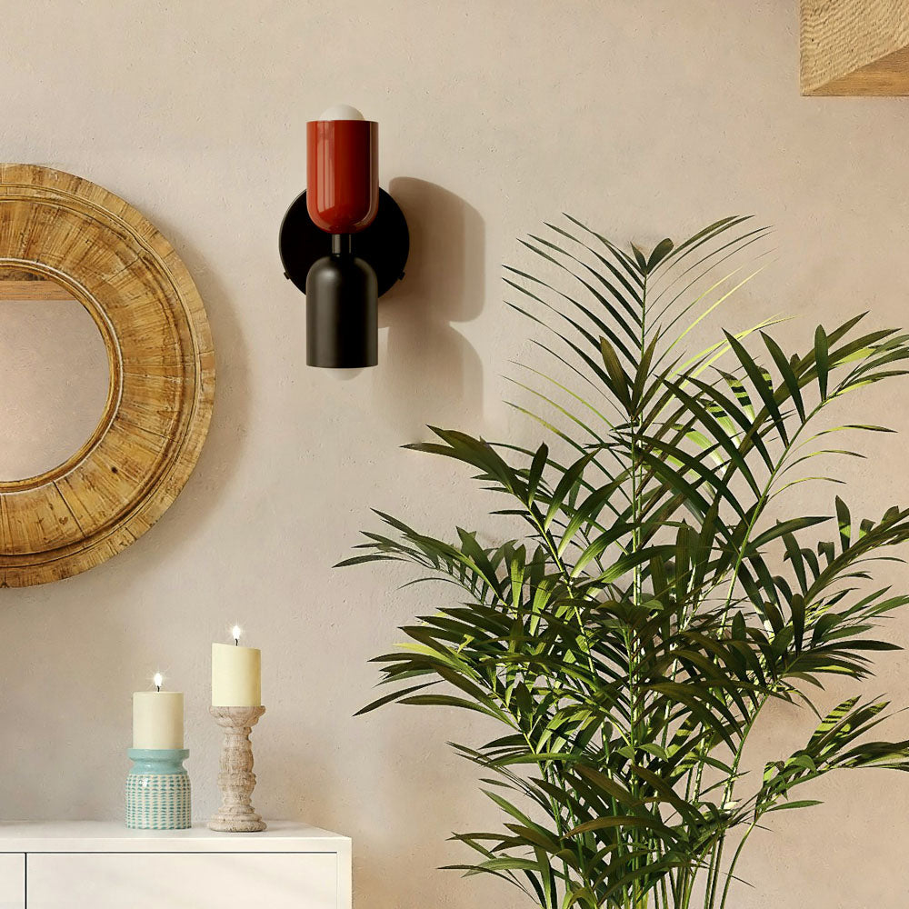 Skanto | Vegglampe Moderne Dobbel Glass Vegglampe