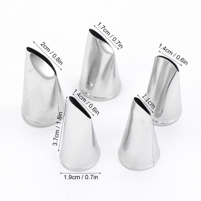 Cake Petal Dekorering Bakeverktøy Sett (5 PCS) | Skanto