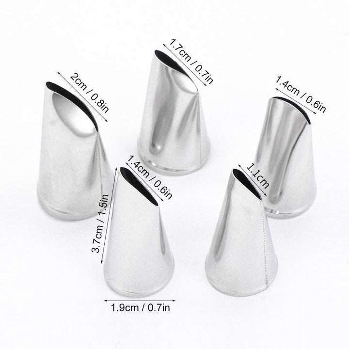 Cake Petal Dekorering Bakeverktøy Sett (5 PCS) | Skanto