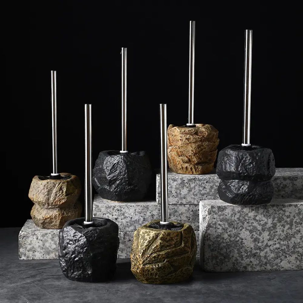 Skanto | Retro Stone Keramisk Toalettbørste