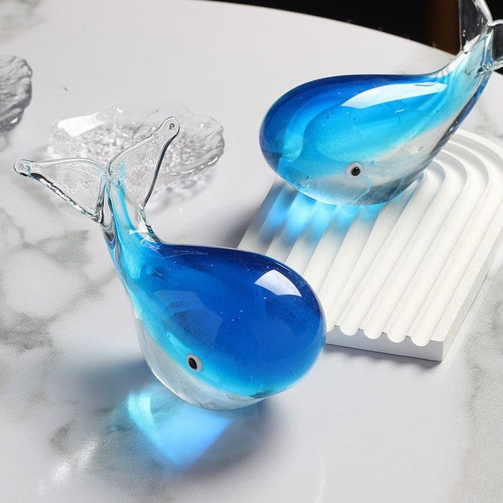Skanto | Fascinerende Luminous Whale Glass Crafts