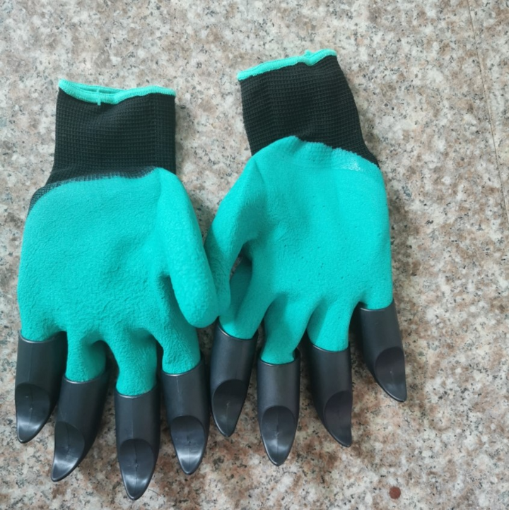 Skanto | Hagehansker med klør – Robuste hansker for graving og planting oppgaver