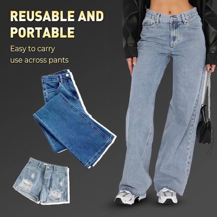 Skanto | Vår Metall Midje Utvidelse Knapper for Jeans